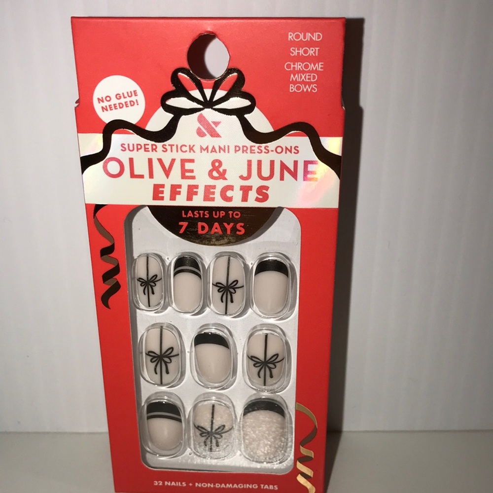 Olive & June Effects super stick mani press ons NEW